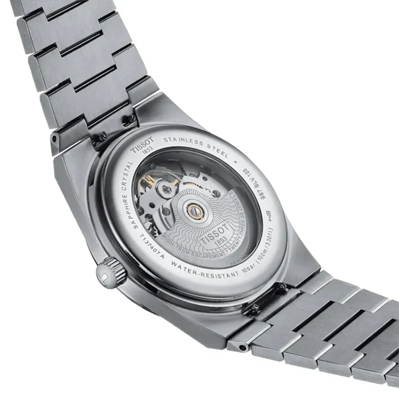 Tissot PRX Swiss Powermatic 80 Silver Dial Men's Watch- T137.407.21.031.00